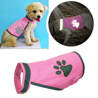 Pet Planet Gilet réfléchissant pour chien （Rose）