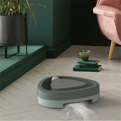 Pet Planet Disque rotatif triangulaire intelligent