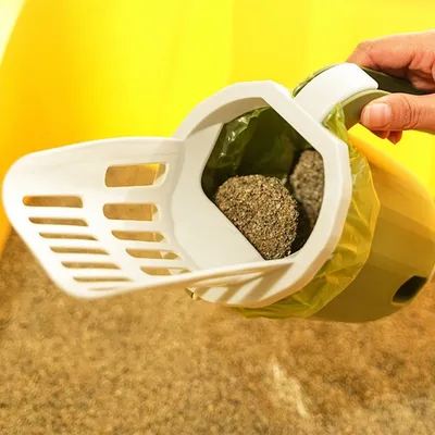 ZenPets Pelle à litière pour chat tout-en-un