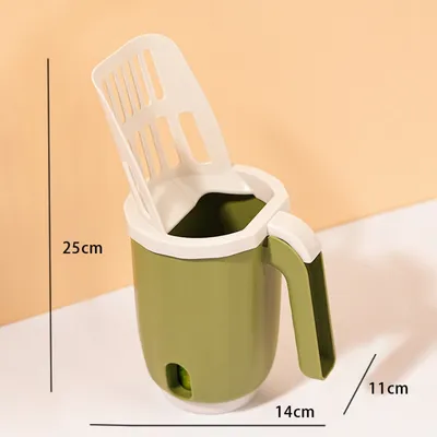 ZenPets Pelle à litière pour chat tout-en-un