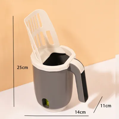 ZenPets Pelle à litière pour chat tout-en-un