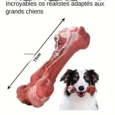 ZenPets - Jouet à mâcher indestructible pour chiens agressifs