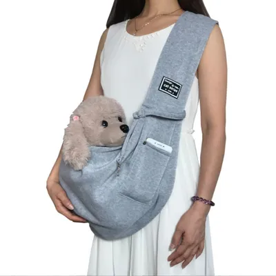 ZenPets Sac à dos pliable pour chien double face