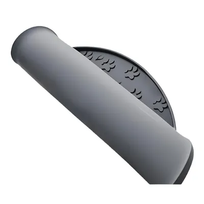 ZenPets Tapis de nourriture rond en silicone pour chats et chiens