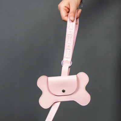 ZenPets Sac à porte - sacs à excréments en PU pour chien