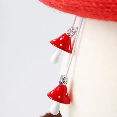 ZenPets Griffeuse pour chat en forme de champignon rouge