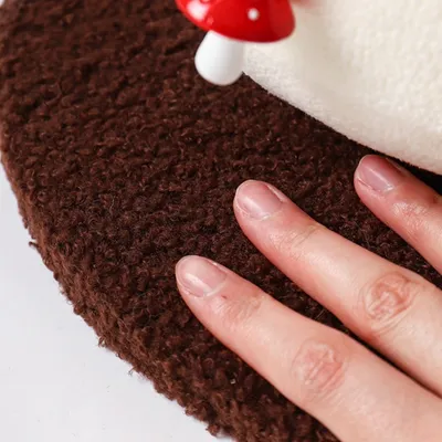 ZenPets Griffeuse pour chat en forme de champignon rouge