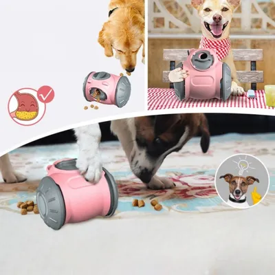 ZenPets Jouet pour chien avec chariot de nourriture Tumbler