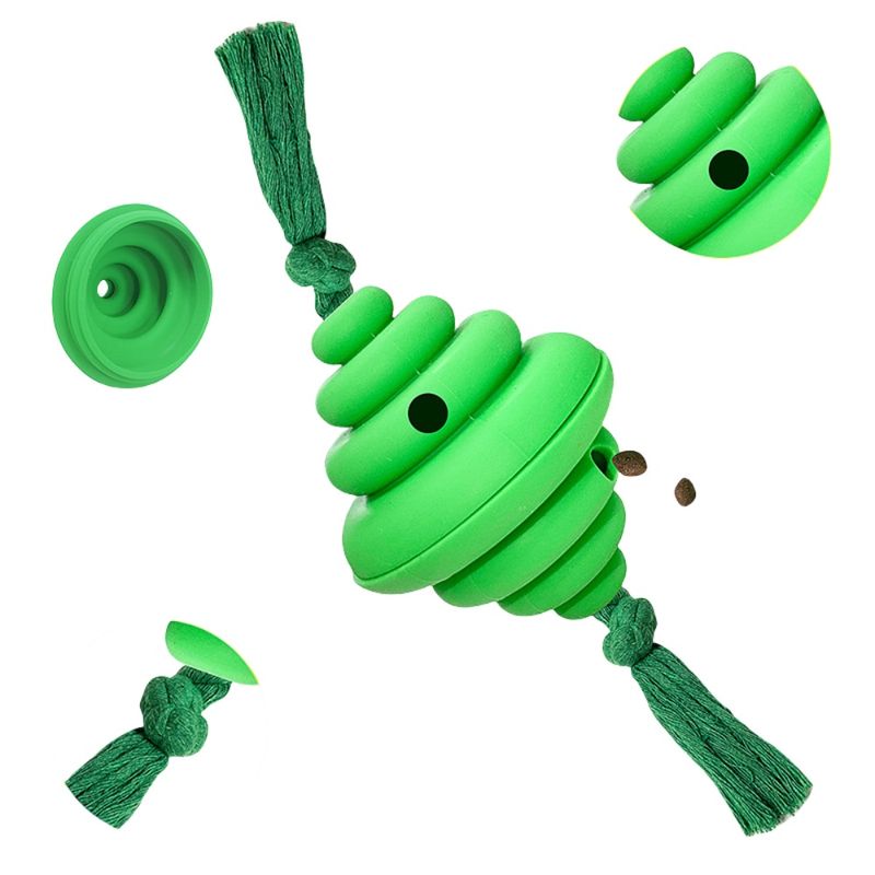 ZenPets Balle à friandises pour chien en forme de ruche