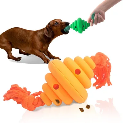 ZenPets Balle à friandises pour chien en forme de ruche