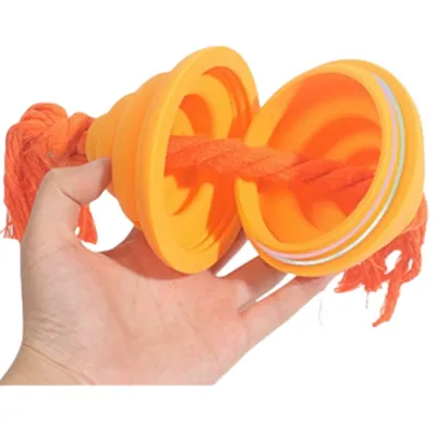 ZenPets Balle à friandises pour chien en forme de ruche