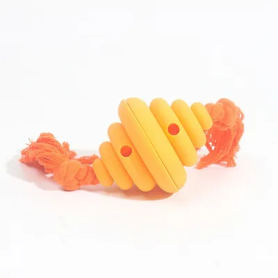 ZenPets Balle à friandises pour chien en forme de ruche