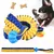 ZenPets Jouet éducatif pour chien en forme de plateau tournant vert