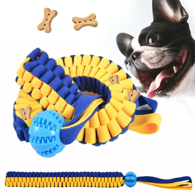 ZenPets Jouet éducatif pour chien en forme de plateau tournant vert