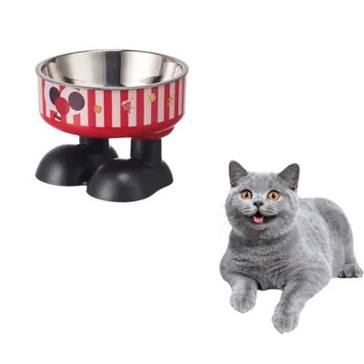 ZenPets Gamelle haute pour chat et chien