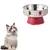 ZenPets Bol en acier inoxydable pour chat et chien