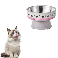 ZenPets Bol en acier inoxydable pour chat et chien