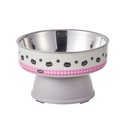ZenPets Bol en acier inoxydable pour chat et chien