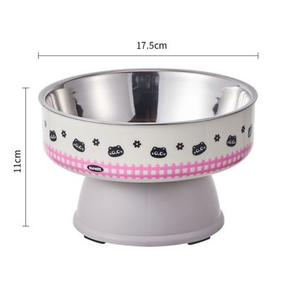 ZenPets Bol en acier inoxydable pour chat et chien