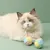 ZenPets Jouet pour chat Macaron Cotton Tether Ball