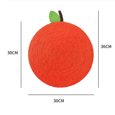 ZenPets Tapis à gratter orange pour chat