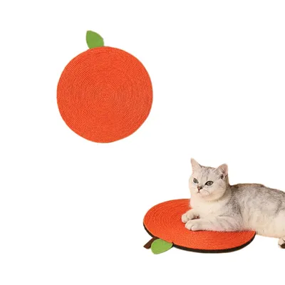 ZenPets Tapis à gratter orange pour chat