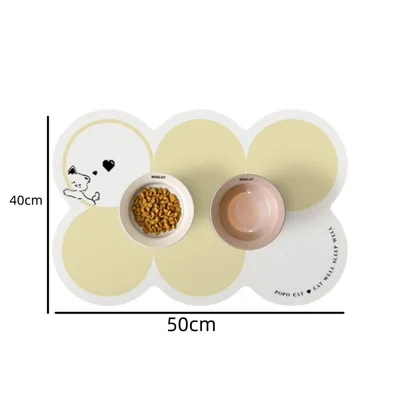 ZenPets Tapis de repas en diatomite pour chat et chien ZenPets Tapis de repas en diatomite pour chat et chien