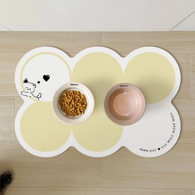 ZenPets Tapis de repas en diatomite pour chat et chien