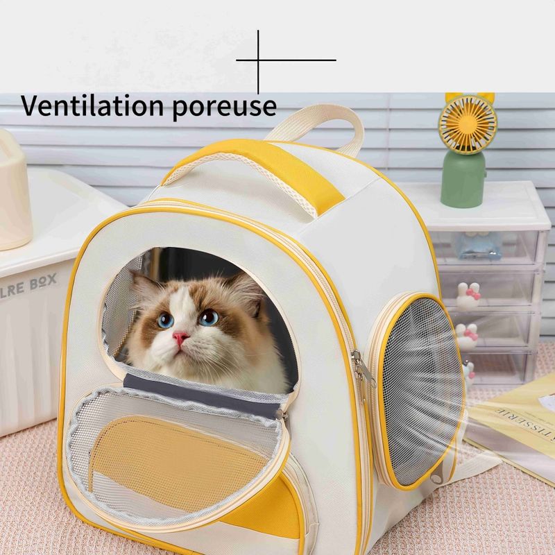 ZenPets Sac à dos portable pour chat
