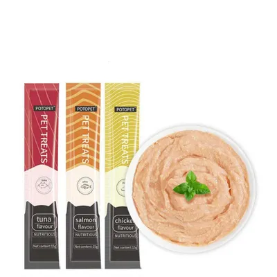 Bâtonnets pour chat, paquet de 10, saveur poulet