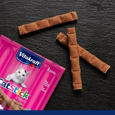 Petopia Friandises pour chats, 3+1 bâtonnets de poulet