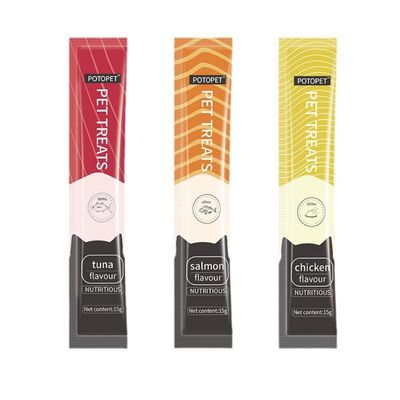 Petopia Lanières de chat, 10 sachets saveur thon