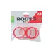 4 anneaux connecteur pour tube Rody couleur  taille ø 6 cm pour rongeu