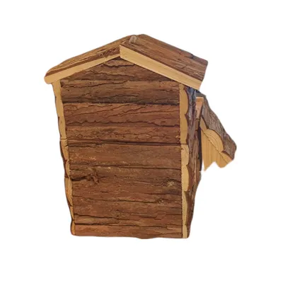 animallparadise - Maison Bjork en bois nature pour rongeurs