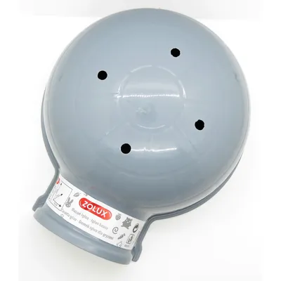 zolux - Maison Igloo ø 15 cm x H 10 cm. en plastique gris. pour petit ronge