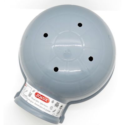 Maison Igloo ø 15 cm x H 10 cm. en plastique gris. pour petit rongeur