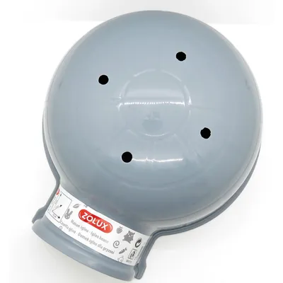 Maison Igloo ø 15 cm x H 10 cm. en plastique gris. pour petit rongeur