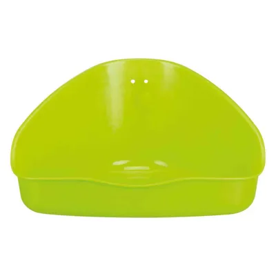 Bac à litière d'angle 16 X 7 X 12 cm  pour hamsters , souris