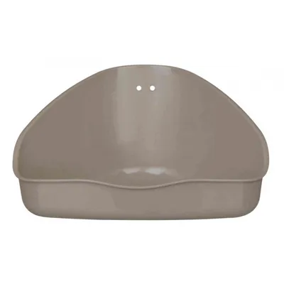 Bac à litière d'angle 16 X 7 X 12 cm  pour hamsters , souris