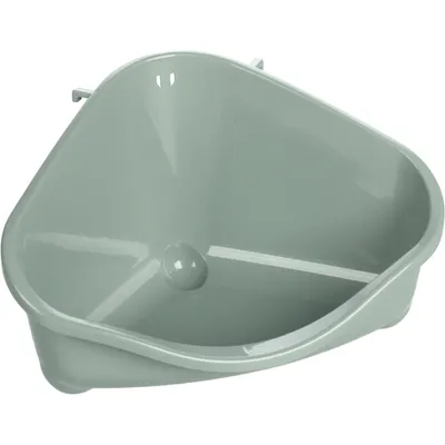 Toilette de coin Kapi 18 x 11 x 9.5 cm, couleur aléatoire pour rongeurs