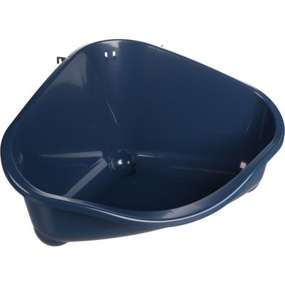 Toilette de coin Kapi 49 x 29 x 27 cm, couleur aléatoire pour rongeurs