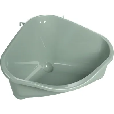 Toilette de coin Kapi 35.5 x 20 x 18.5 cm, couleur aléatoire pour rongeurs