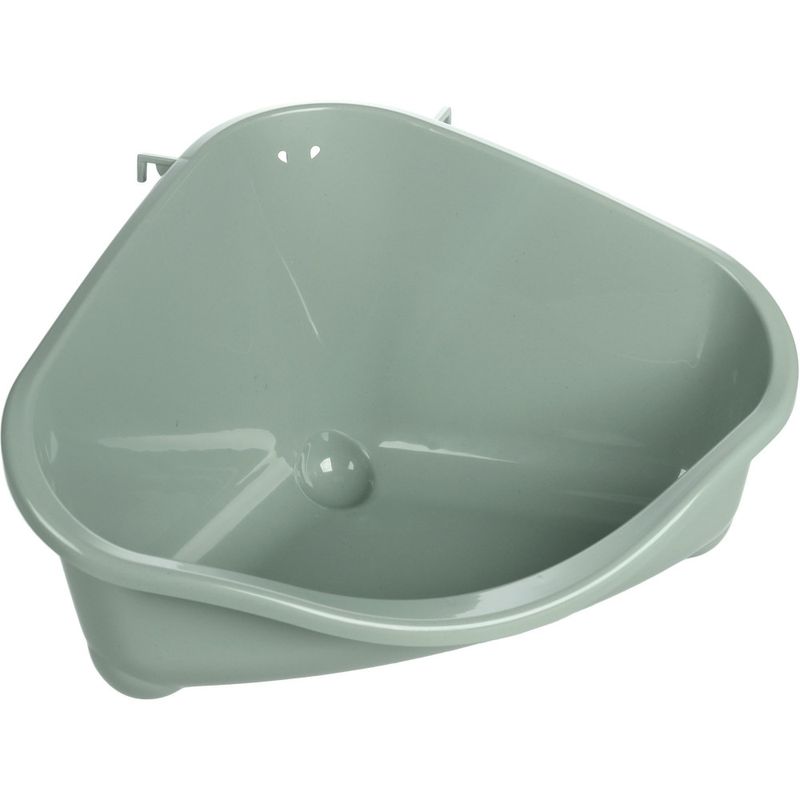 Toilette de coin Kapi 35.5 x 20 x 18.5 cm, couleur aléatoire pour rongeurs