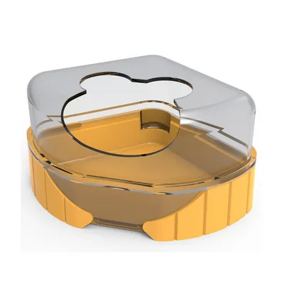 zolux - 1 maison de toilette pour petits rongeurs. Rody3 . couleur banane. zolux - 1 maison de toilette pour petits rongeurs. Rody3 . couleur banane.