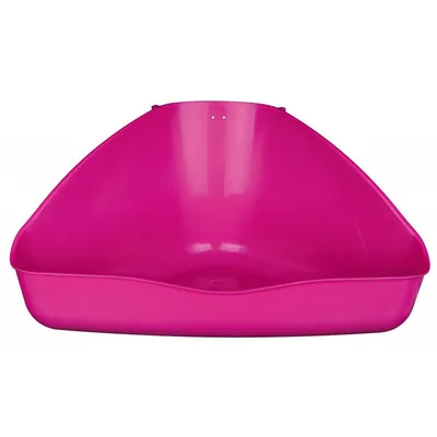 Bacs a litière d'angle 45 X 21 X 30 cm, pour rongeur