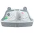 Bac toilette d'angle 25 x 25 x façade 32 cm hauteur 14.5 cm pour rongeur