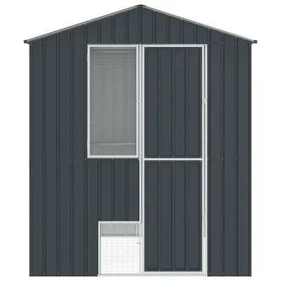 vidaXL Cage pour oiseaux Acier