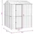 vidaXL Cage pour oiseaux Acier