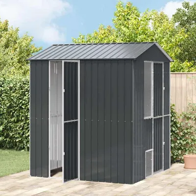 vidaXL Cage pour oiseaux Acier