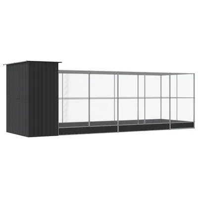 vidaXL volière Acier